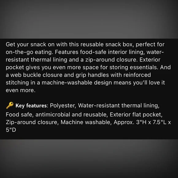 Thirty-one Go-To Snack Box - Picture 2 of 4